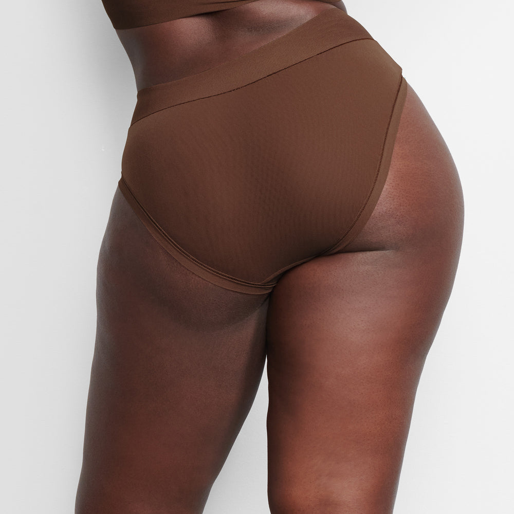 Skims SUMMER MESH Brief Chocola | 30VIOHQTP
