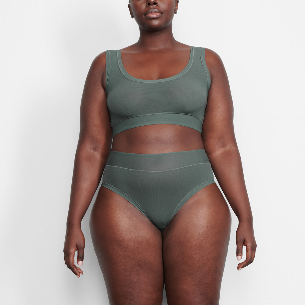 Skims SUMMER MESH SCOOP Bralette Diep | 84RPENQLJ