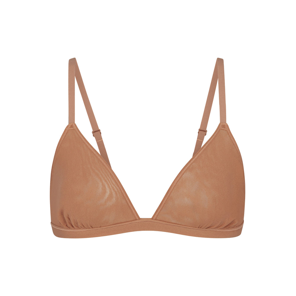 Skims SUMMER MESH TRIANGLE Bralette Abrikoos | 01QZOMVIP