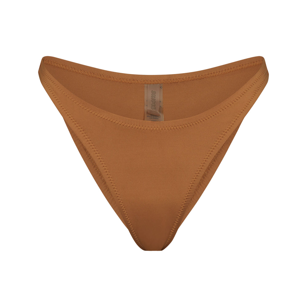 Skims SWIM DIPPED MID WAIST BOTTOMS Two Pieces Abrikoos | 84IJKNPWC