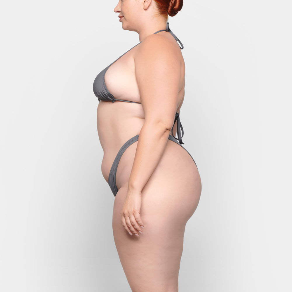 Skims SWIM DIPPED MID WAIST BOTTOMS Two Pieces Diepgrijs | 92RDQEIYK