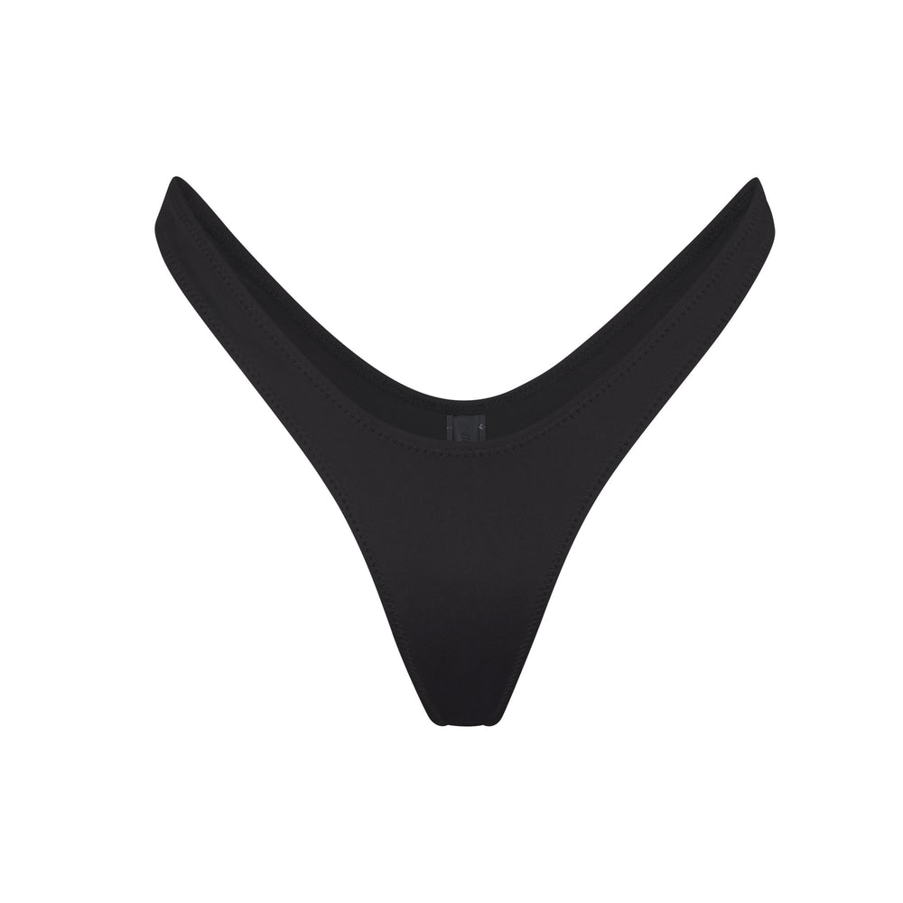 Skims SWIM MICRO TANGA BIKINI BOTTOMS Two Pieces Zwart | 93OSCPBQL