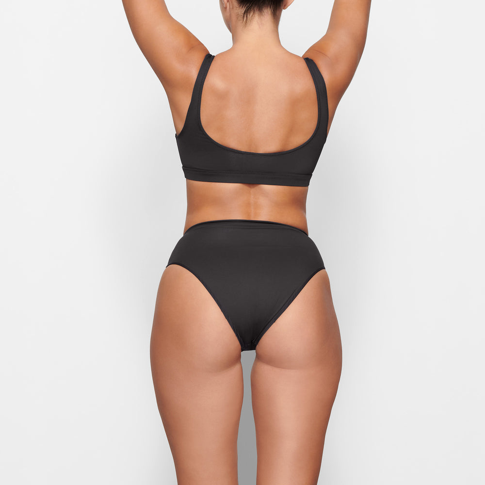 Skims SWIM MID WAIST BOTTOMS Two Pieces Zwart | 54NYVGZDO