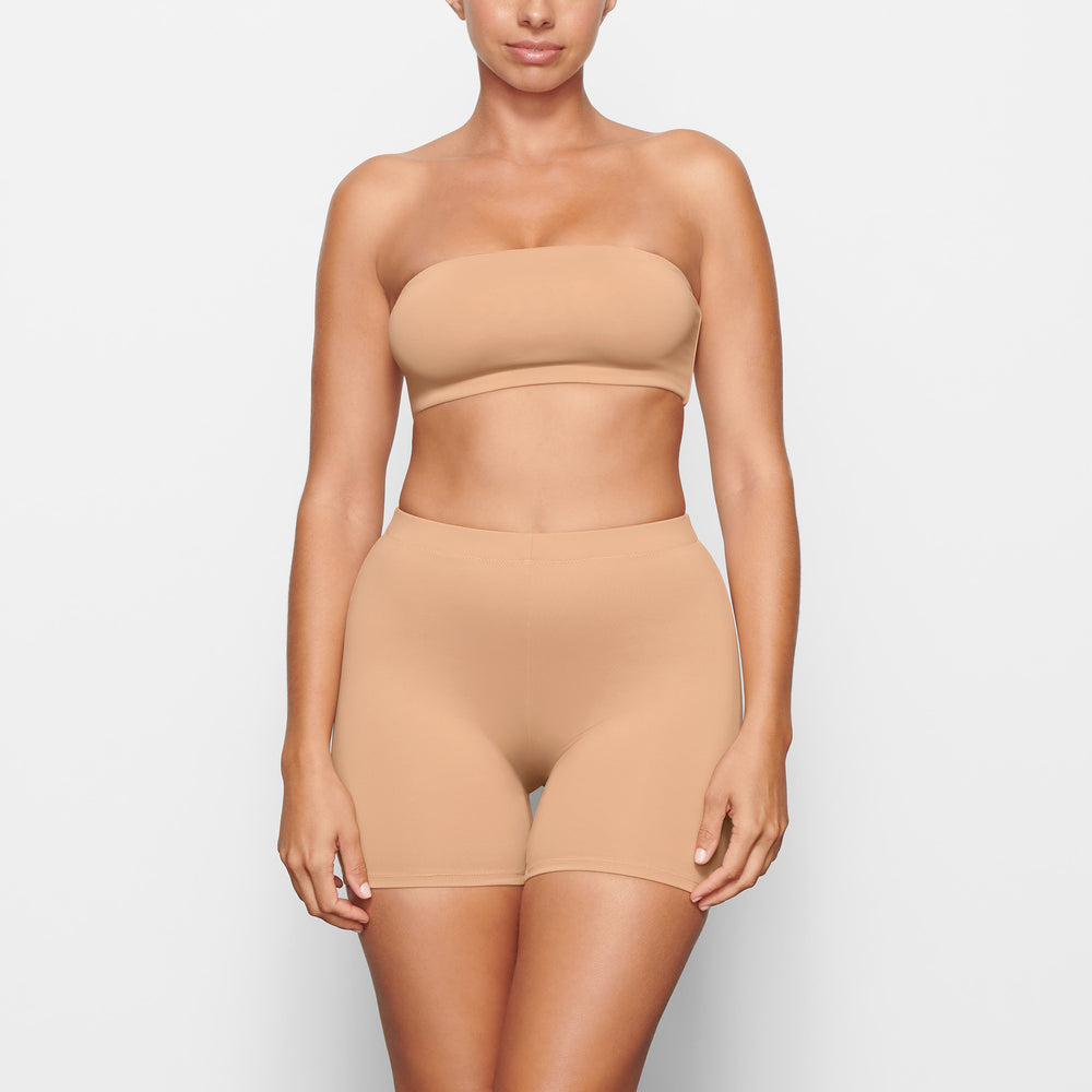 Skims SWIM MID WAIST SHORT Two Pieces Beige | 79KRNGTEA