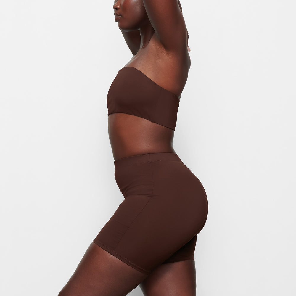 Skims SWIM MID WAIST SHORT Two Pieces Chocola | 14KSGOZDR