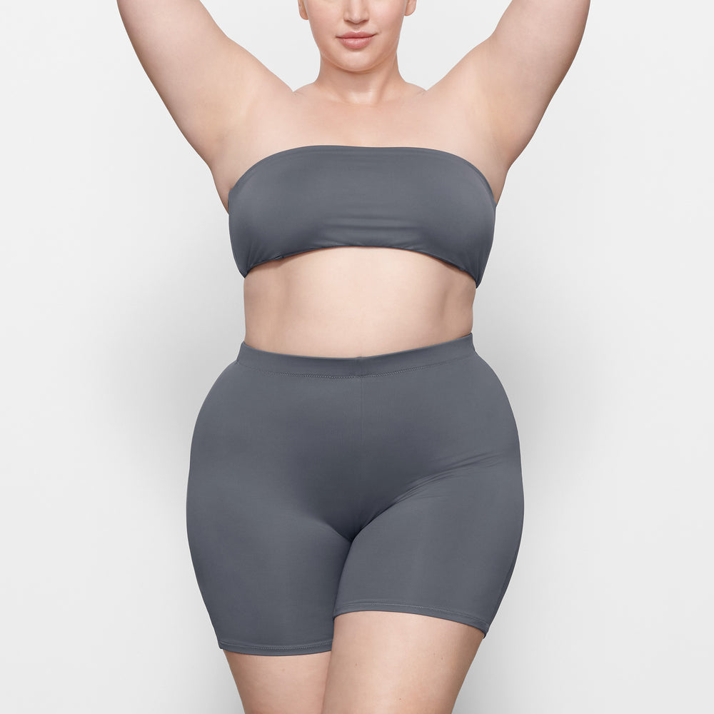 Skims SWIM MID WAIST SHORT Two Pieces Diepgrijs | 74XAIUWZN