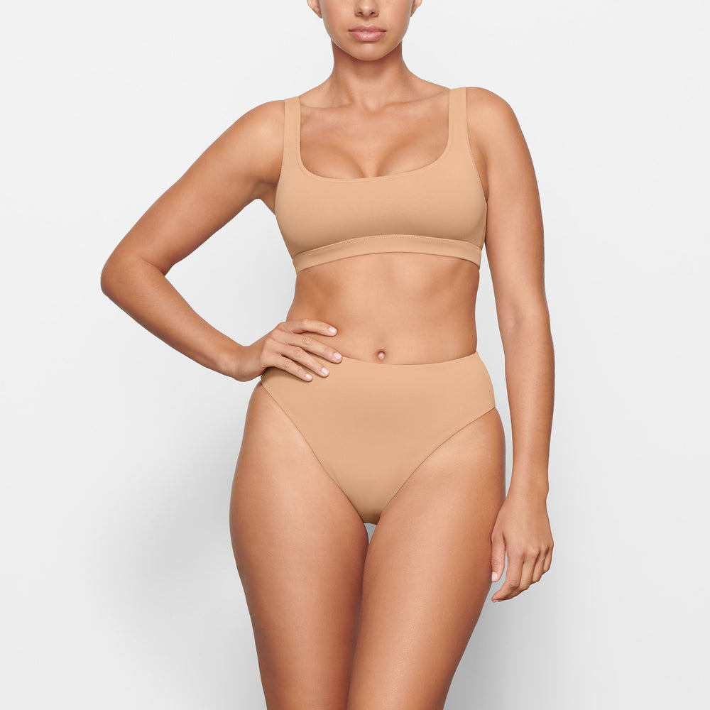 Skims SWIM TANK Bikini Top Beige | 39UIPXJTZ