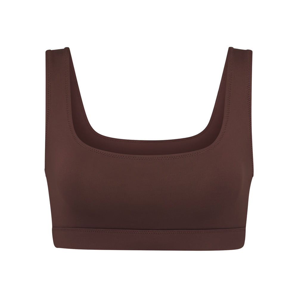 Skims SWIM TANK Bikini Top Chocola | 32TYCLGKI