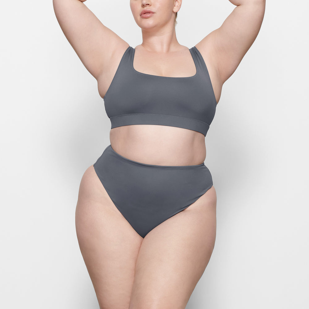 Skims SWIM TANK Bikini Top Diepgrijs | 91IKDJUGS