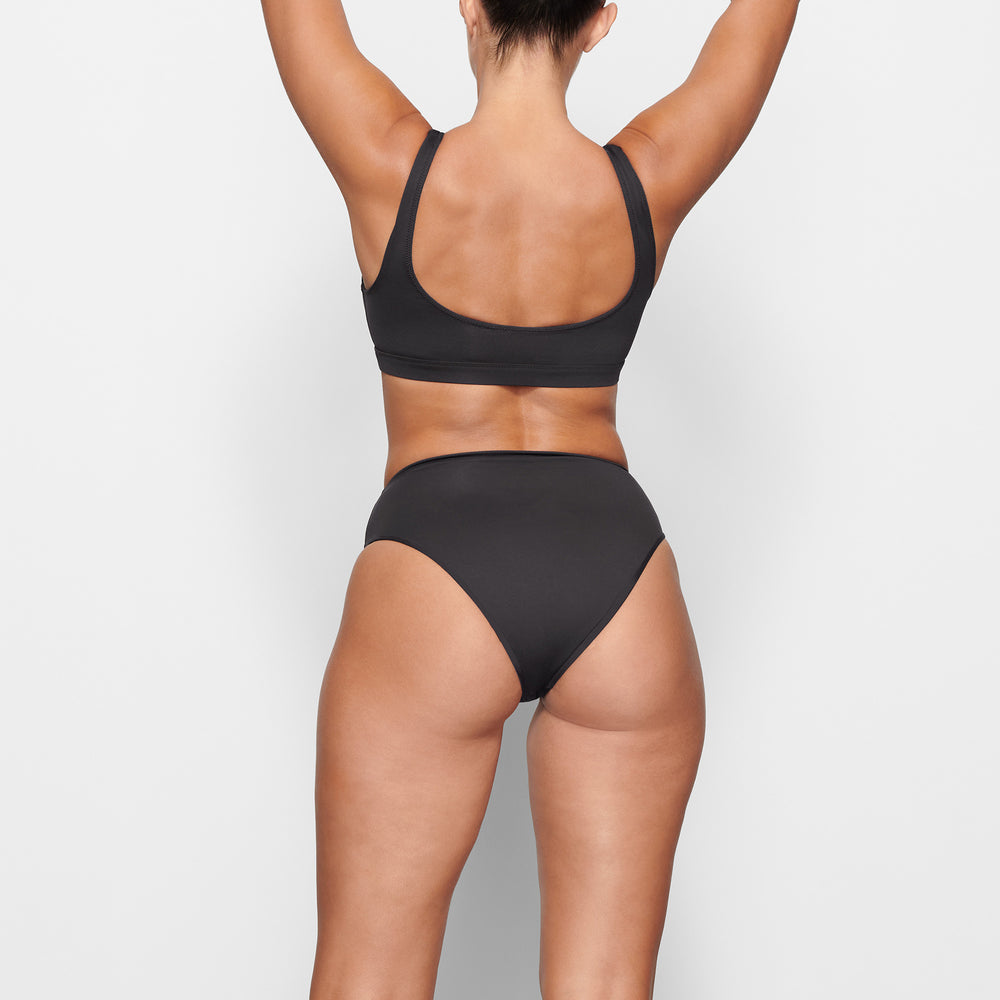 Skims SWIM TANK Bikini Top Zwart | 83QIVZFAK