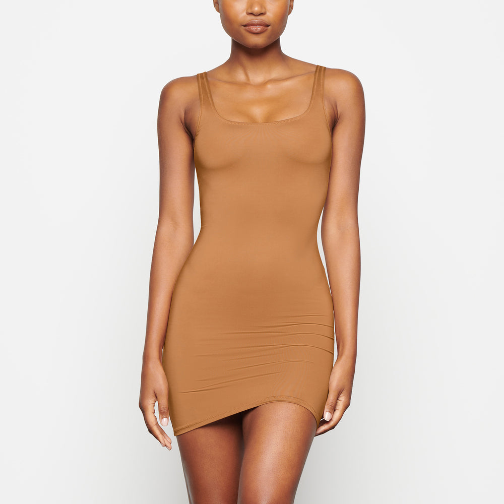 Skims SWIM TANK Jurk Abrikoos | 80QYUJNSA