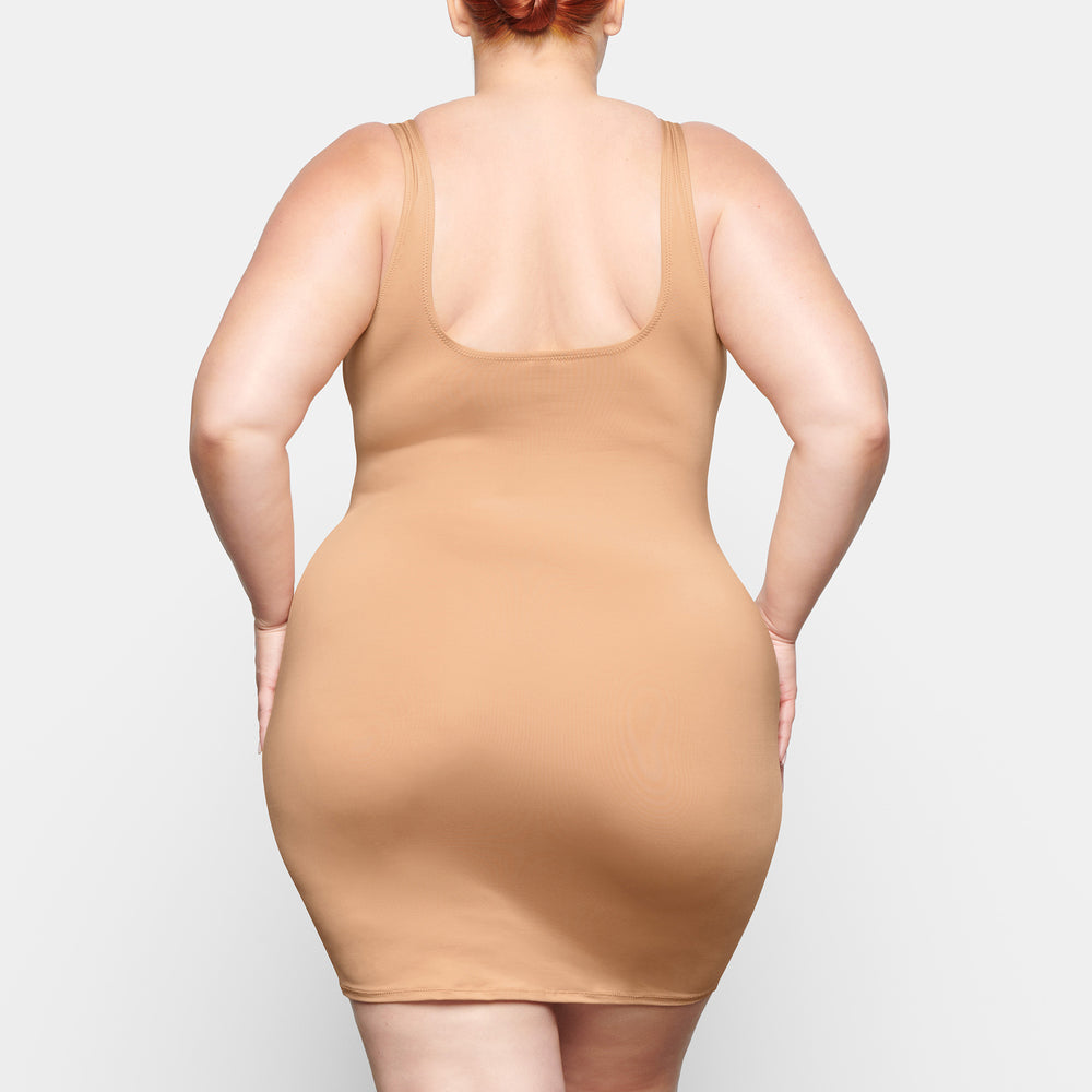 Skims SWIM TANK Jurk Beige | 57QUMZBRL