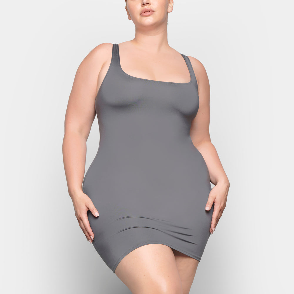 Skims SWIM TANK Jurk Diepgrijs | 31YHZRBSI