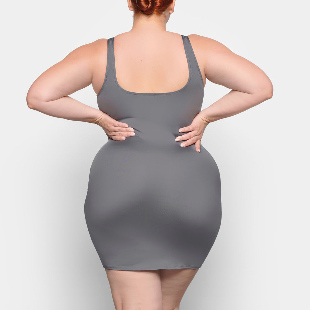 Skims SWIM TANK Jurk Diepgrijs | 31YHZRBSI