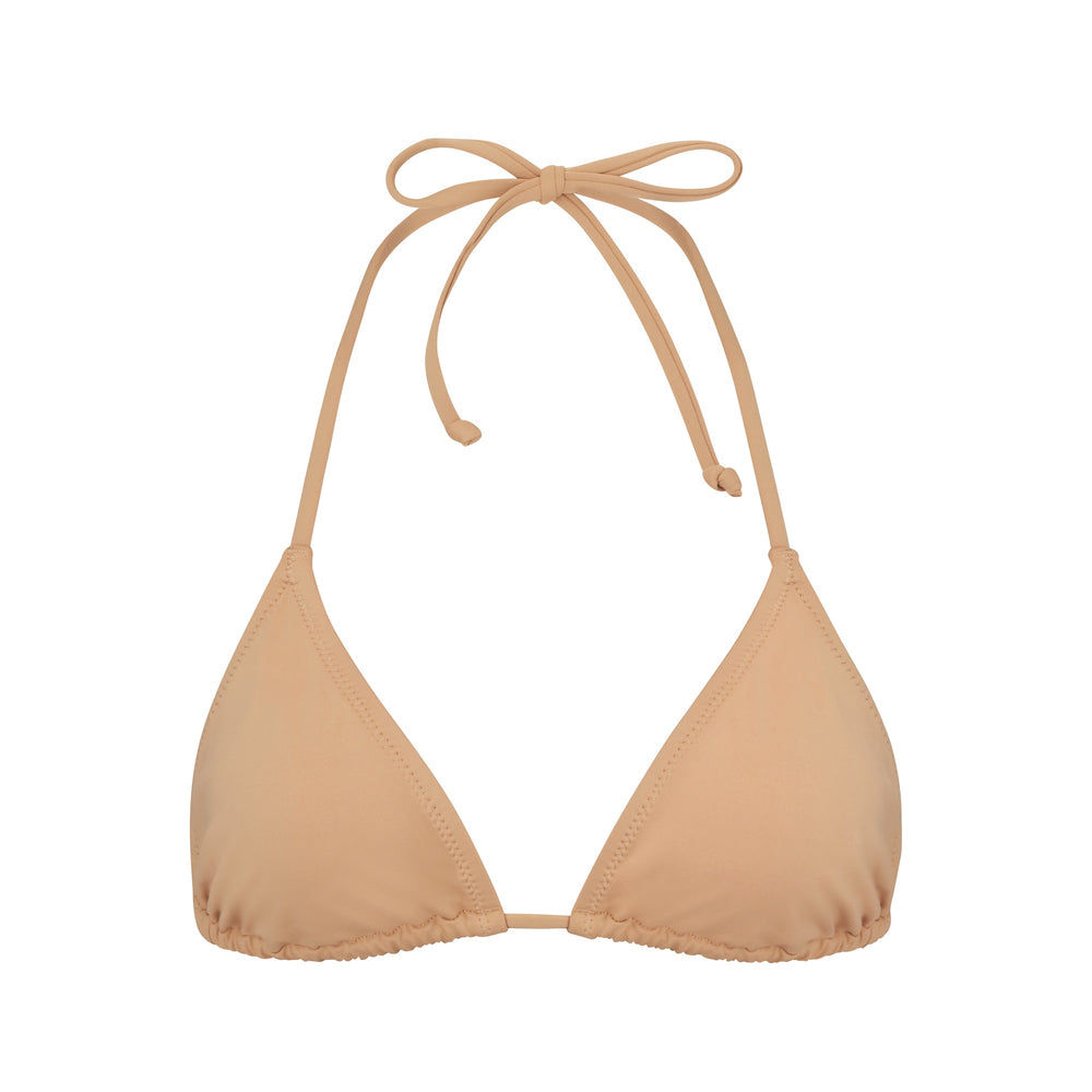 Skims SWIM TRIANGLE TOP Two Pieces Beige | 76SIULKAZ