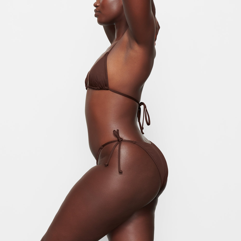 Skims SWIM TRIANGLE TOP Two Pieces Chocola | 26UAPDHCF