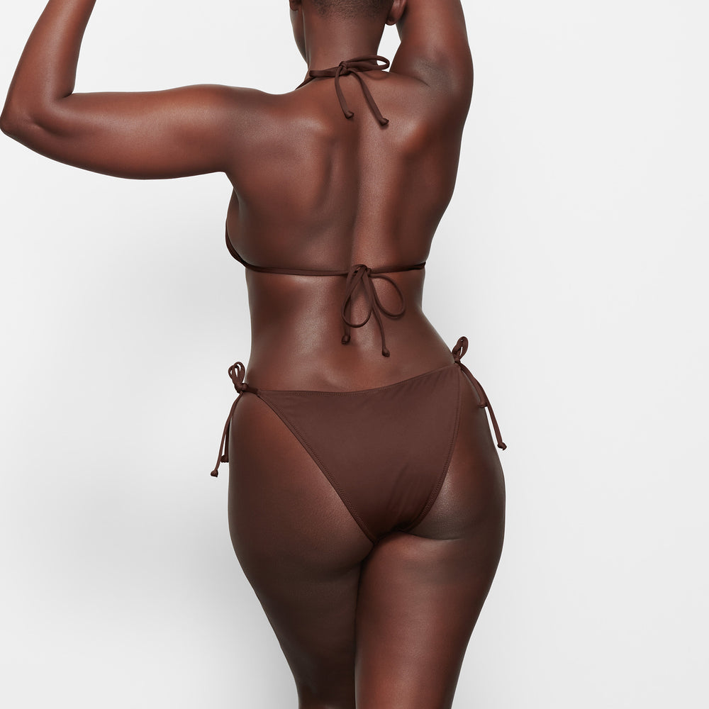 Skims SWIM TRIANGLE TOP Two Pieces Chocola | 26UAPDHCF