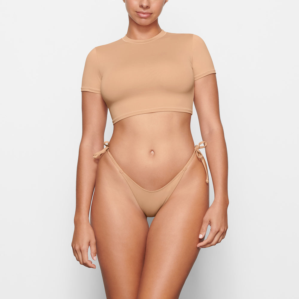 Skims SWIM T-shirt Beige | 09NIDPYBR