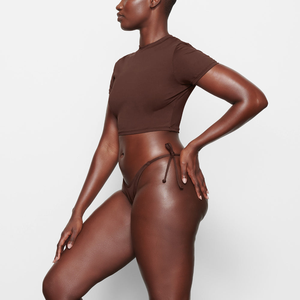 Skims SWIM T-shirt Chocola | 08KRNFPBT