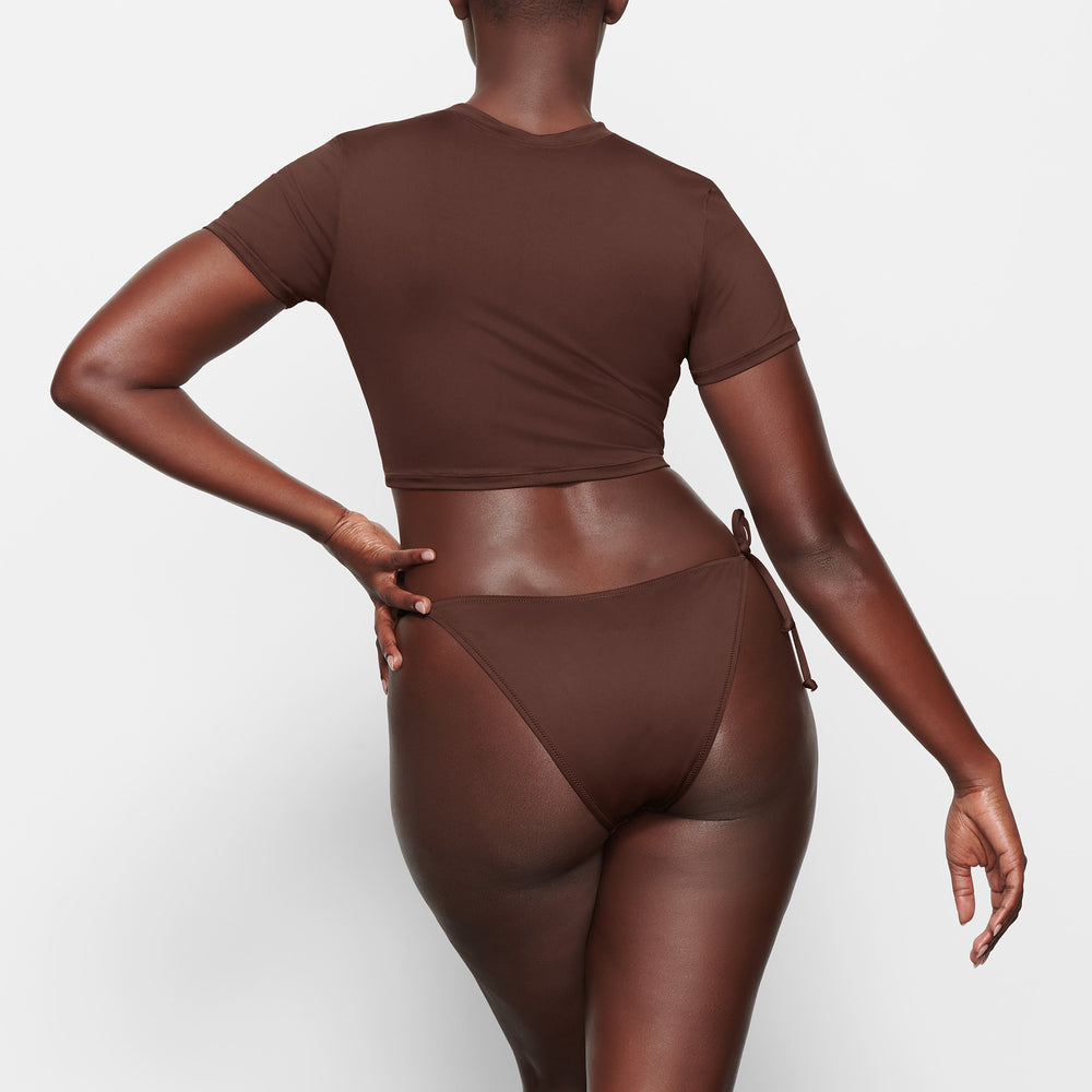 Skims SWIM T-shirt Chocola | 08KRNFPBT
