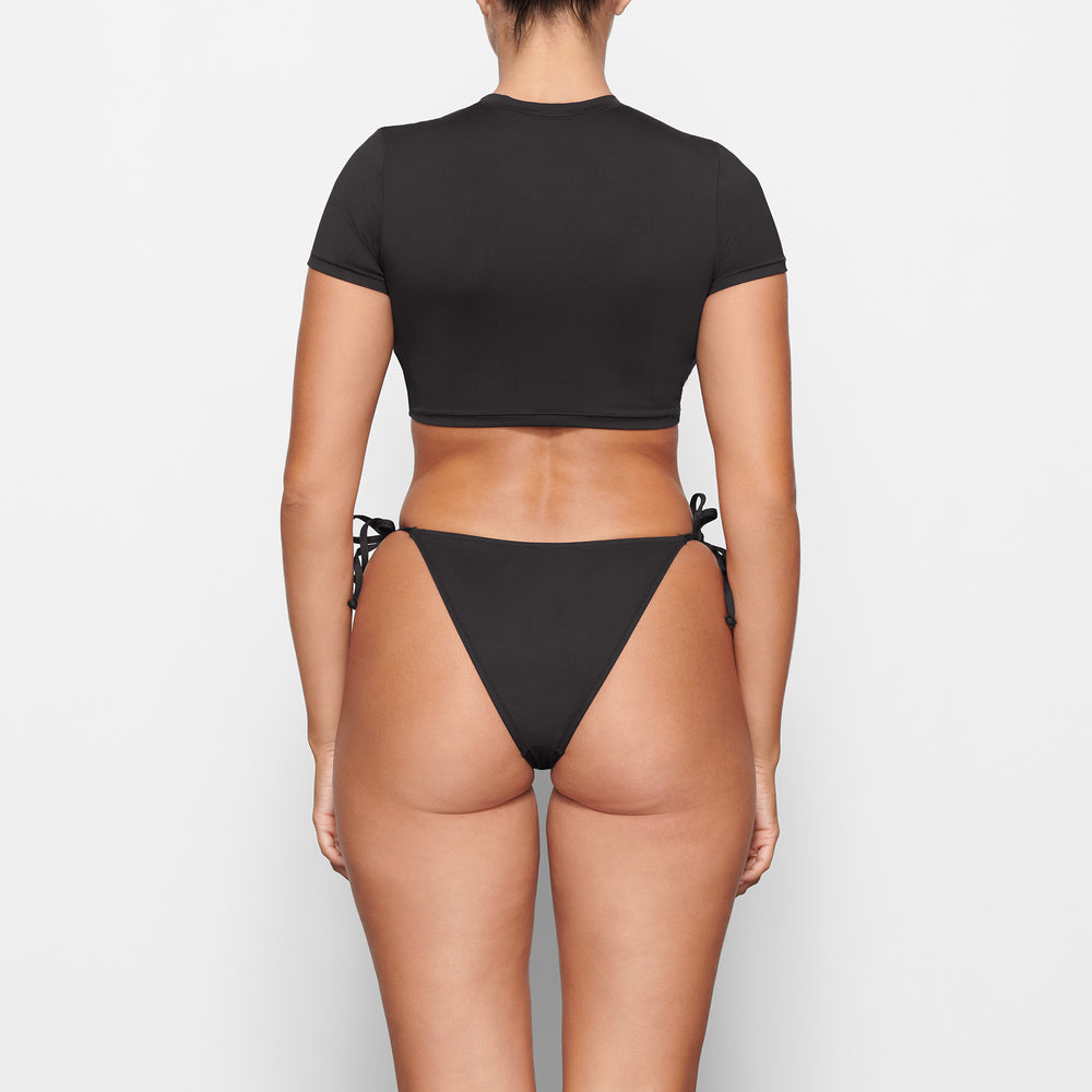 Skims SWIM T-shirt Zwart | 17YFUHPQR
