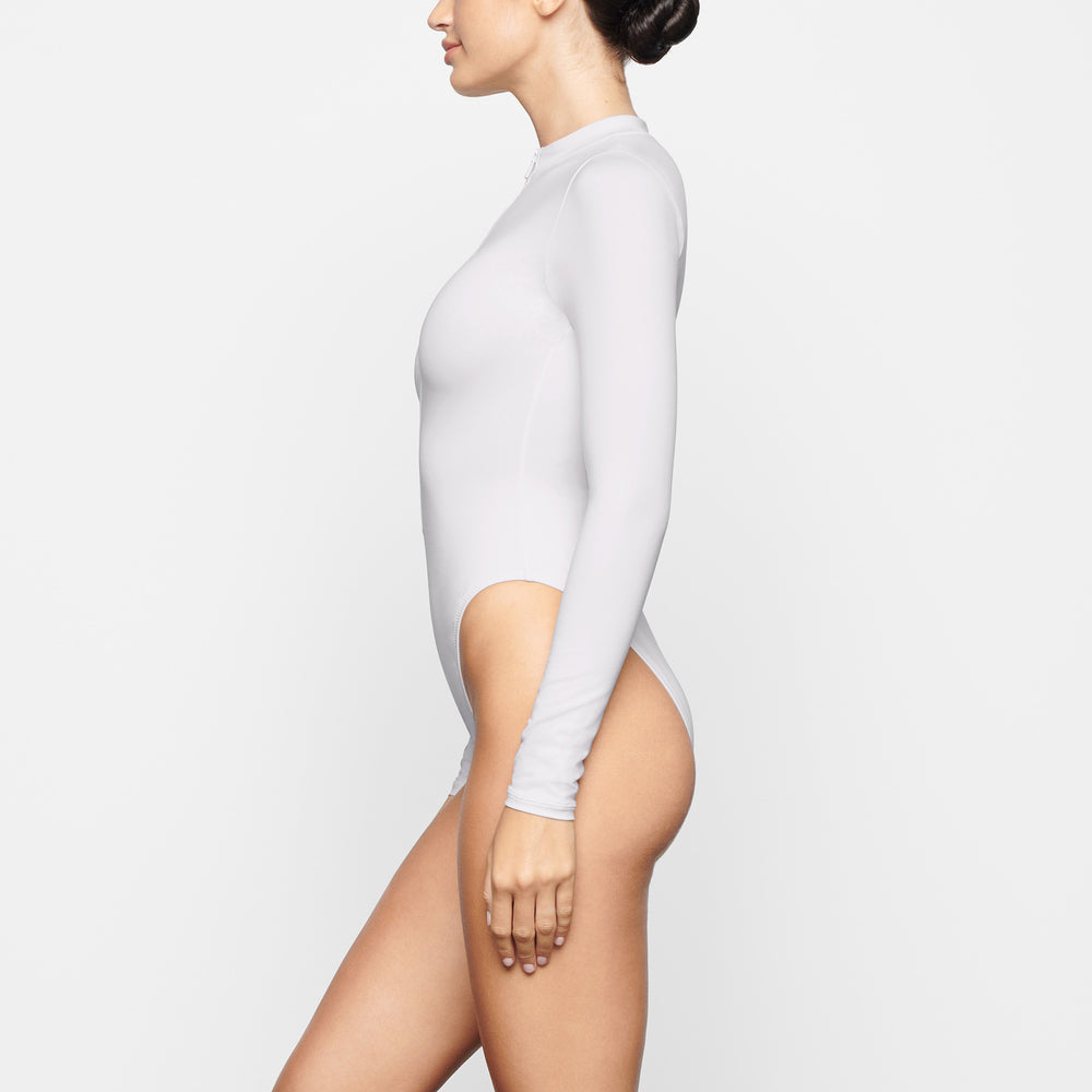 Skims SWIM ZIP FRONT LONG SLEEVE One Piece Wit | 93YDFZHUR