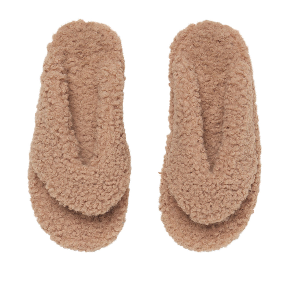 Skims TEDDY Pantoffels Bruin | 61LVAMNFP