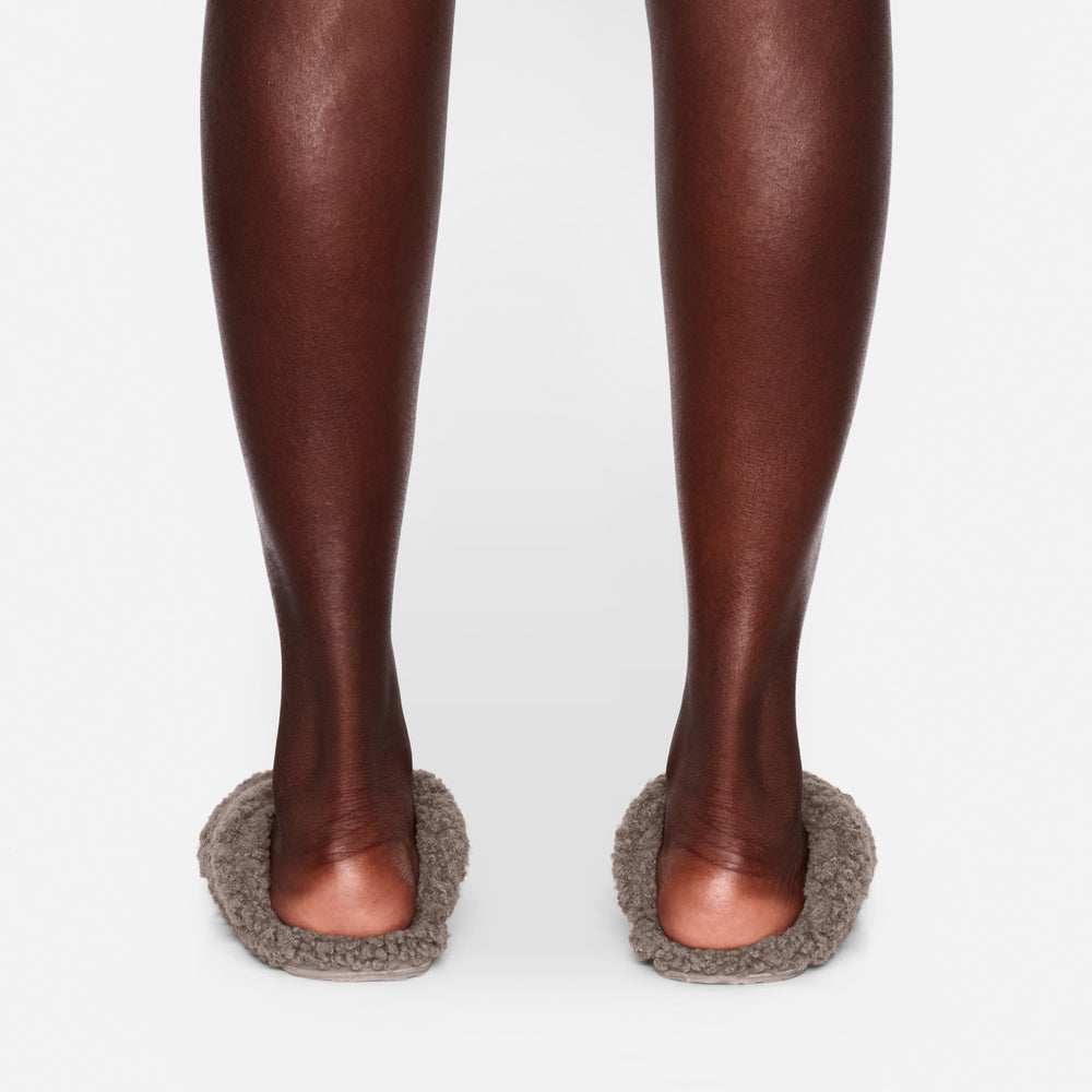 Skims TEDDY Pantoffels Paars Grijs | 42QNSLUHZ