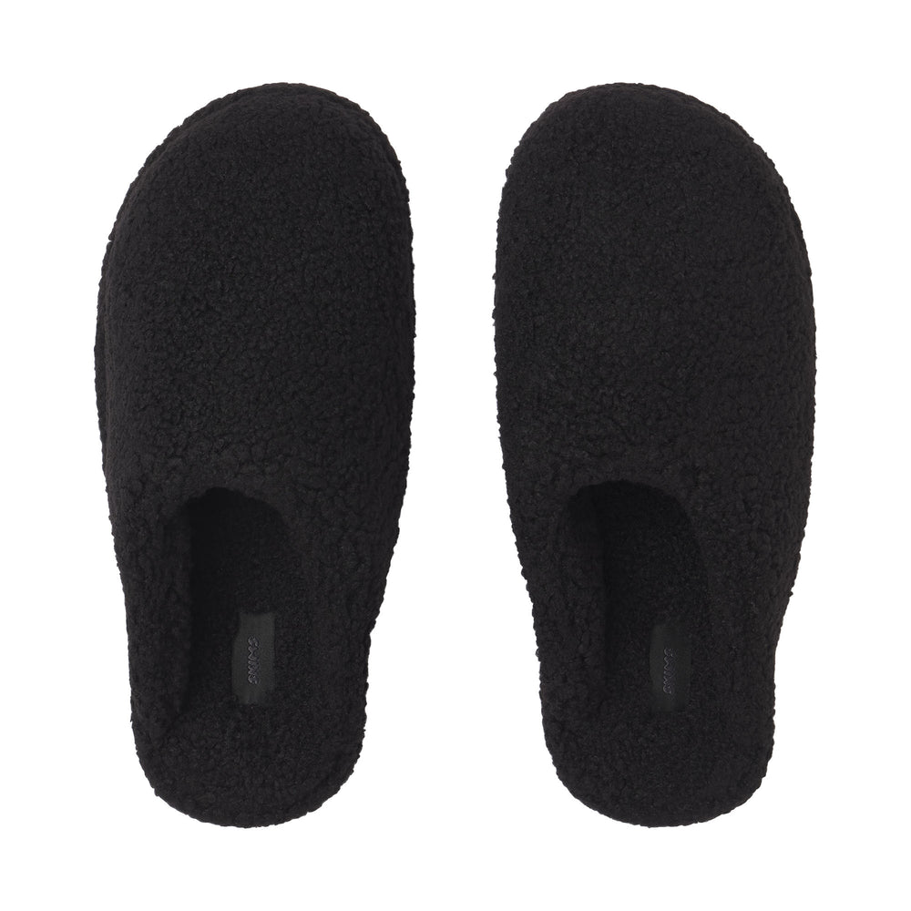 Skims TEDDY SHERPA Pantoffels Zwart | 41FULVZAG