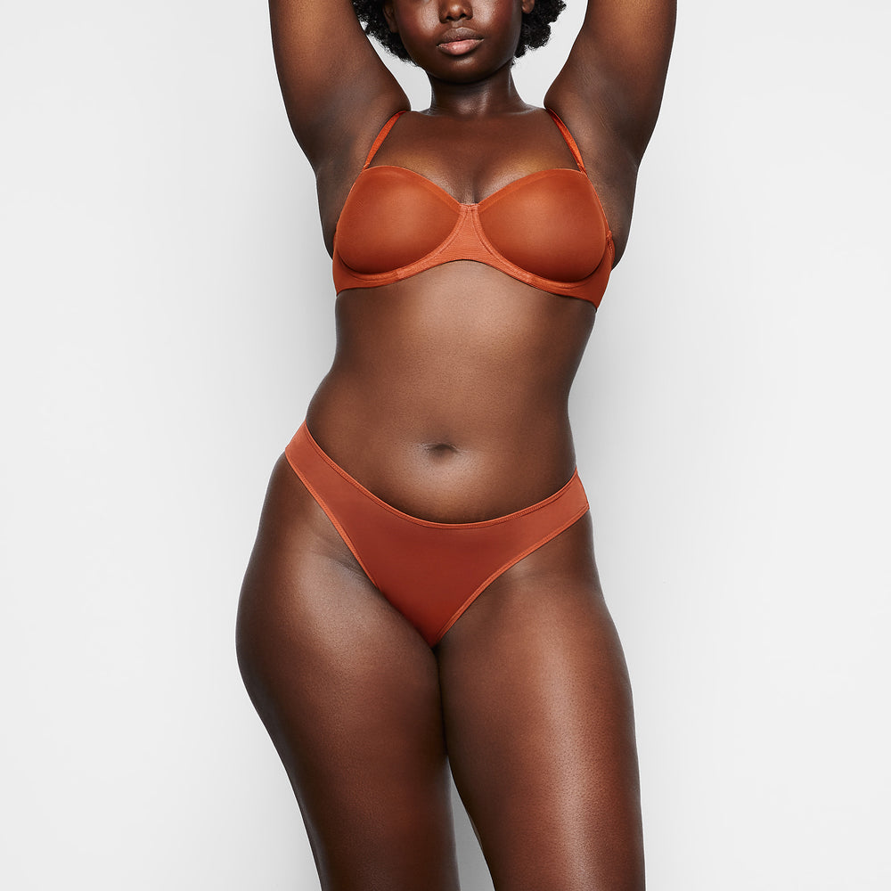 Skims ULTRA FINE MESH Bikini Bruin | 46KWGMJZT