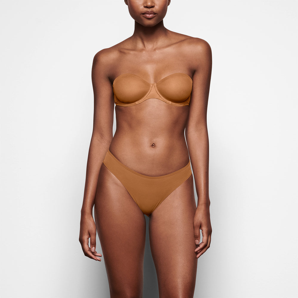 Skims ULTRA FINE MESH Strapless Bra Abrikoos | 36ZTILSYB