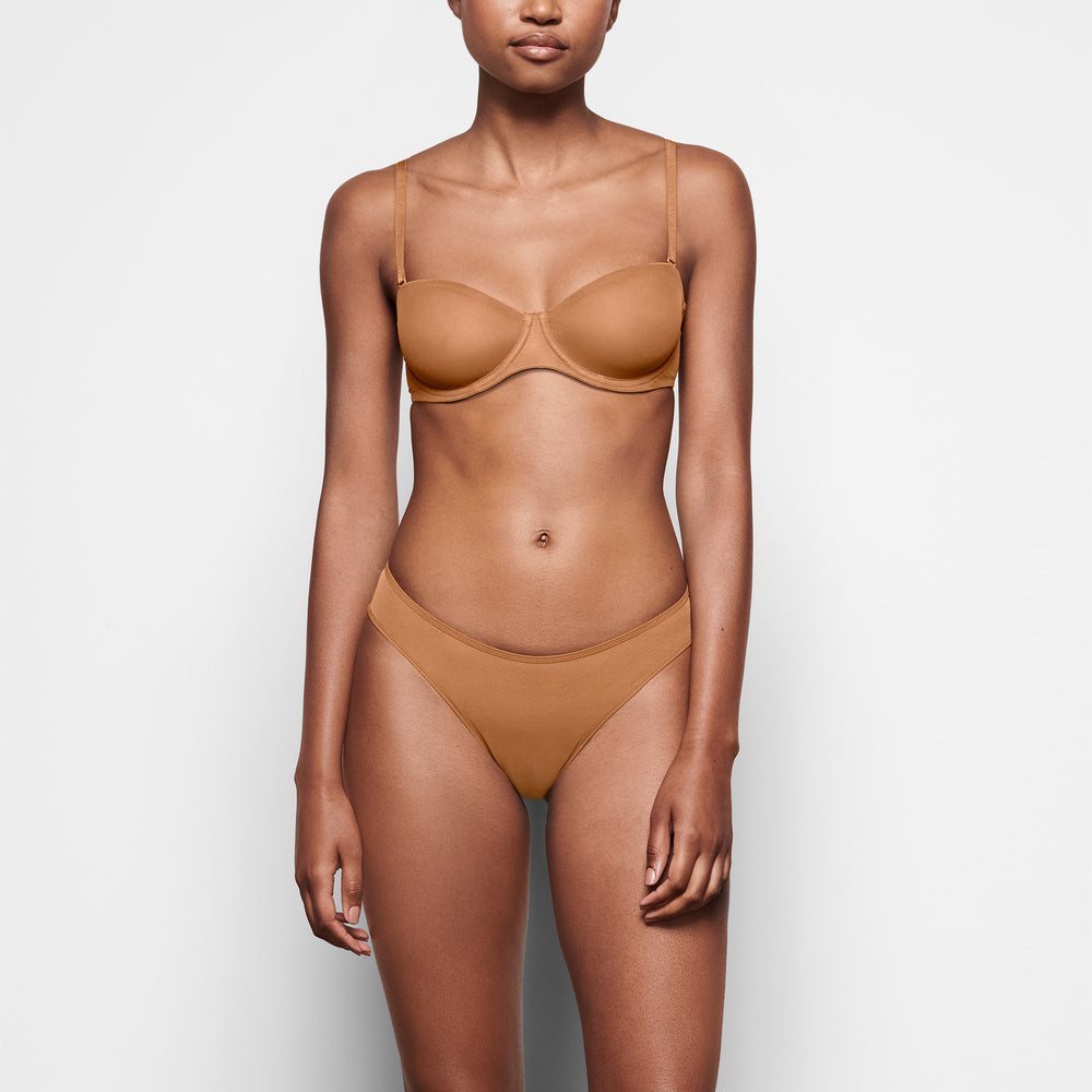 Skims ULTRA FINE MESH Strapless Bra Abrikoos | 36ZTILSYB