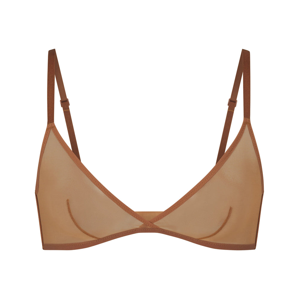 Skims ULTRA FINE MESH TRIANGLE Bralette Abrikoos | 05GFCORHT