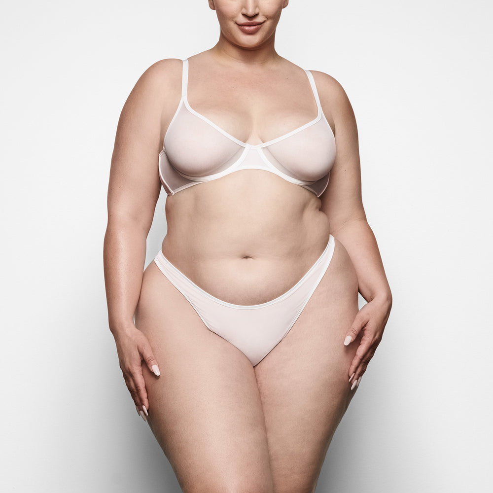 Skims ULTRA FINE MESH Thong Wit | 67KSVUPHW
