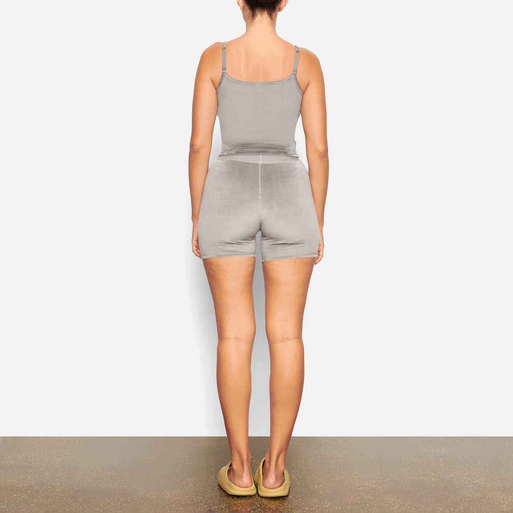 Skims VELOUR BIKE Korte Broek Grijs | 73OFVTUAY
