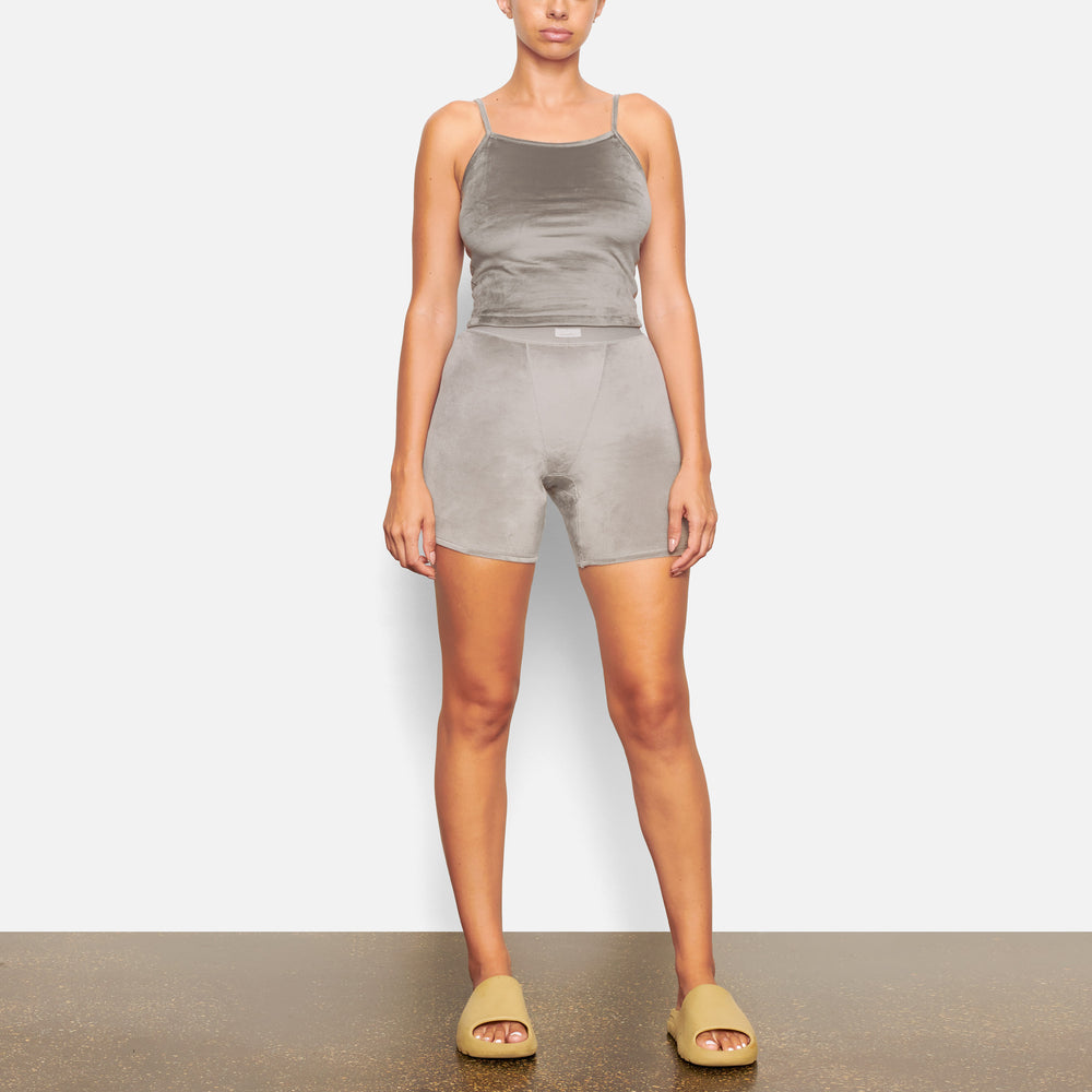 Skims VELOUR Cami Grijs | 45MDCYXIO