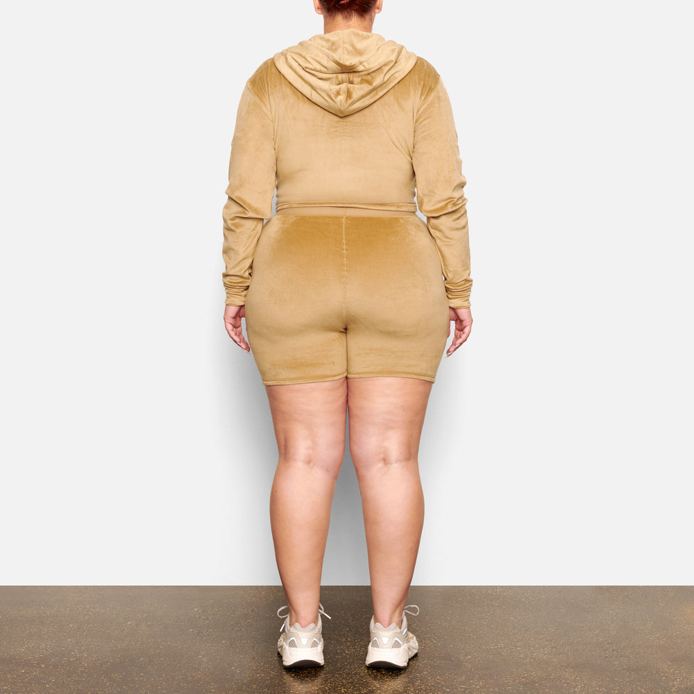 Skims VELOUR Hoodie Goud | 82BYXAMZQ
