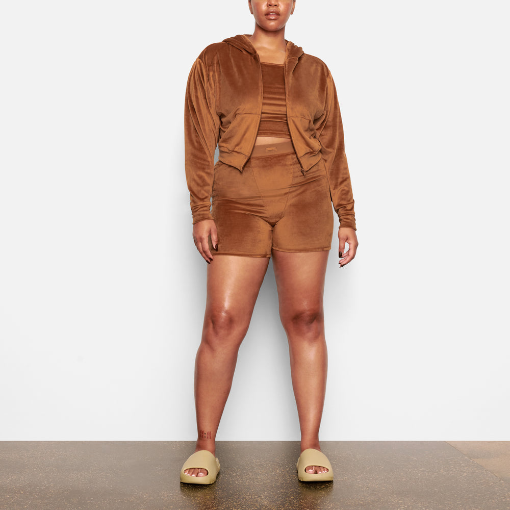 Skims VELOUR Hoodie Koper | 56ALINBRF