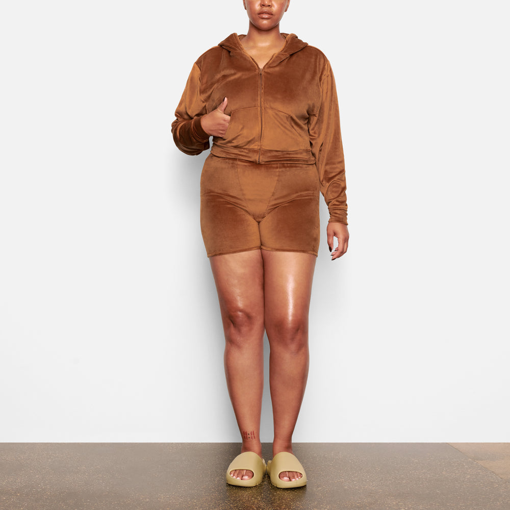 Skims VELOUR Hoodie Koper | 56ALINBRF