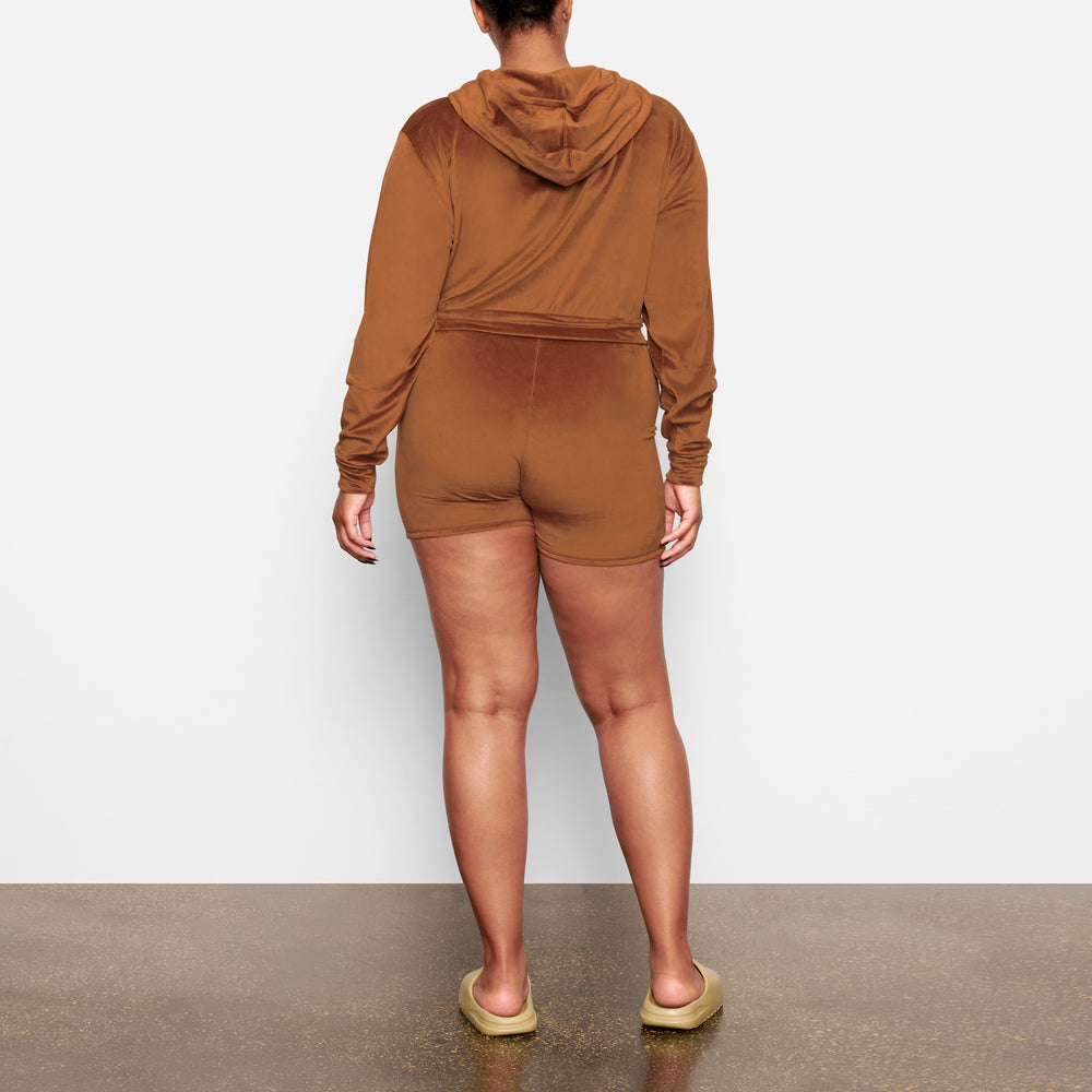 Skims VELOUR Hoodie Koper | 56ALINBRF