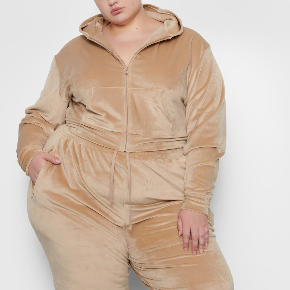 Skims VELOUR Hoodie Oranje | 63SKWLINP
