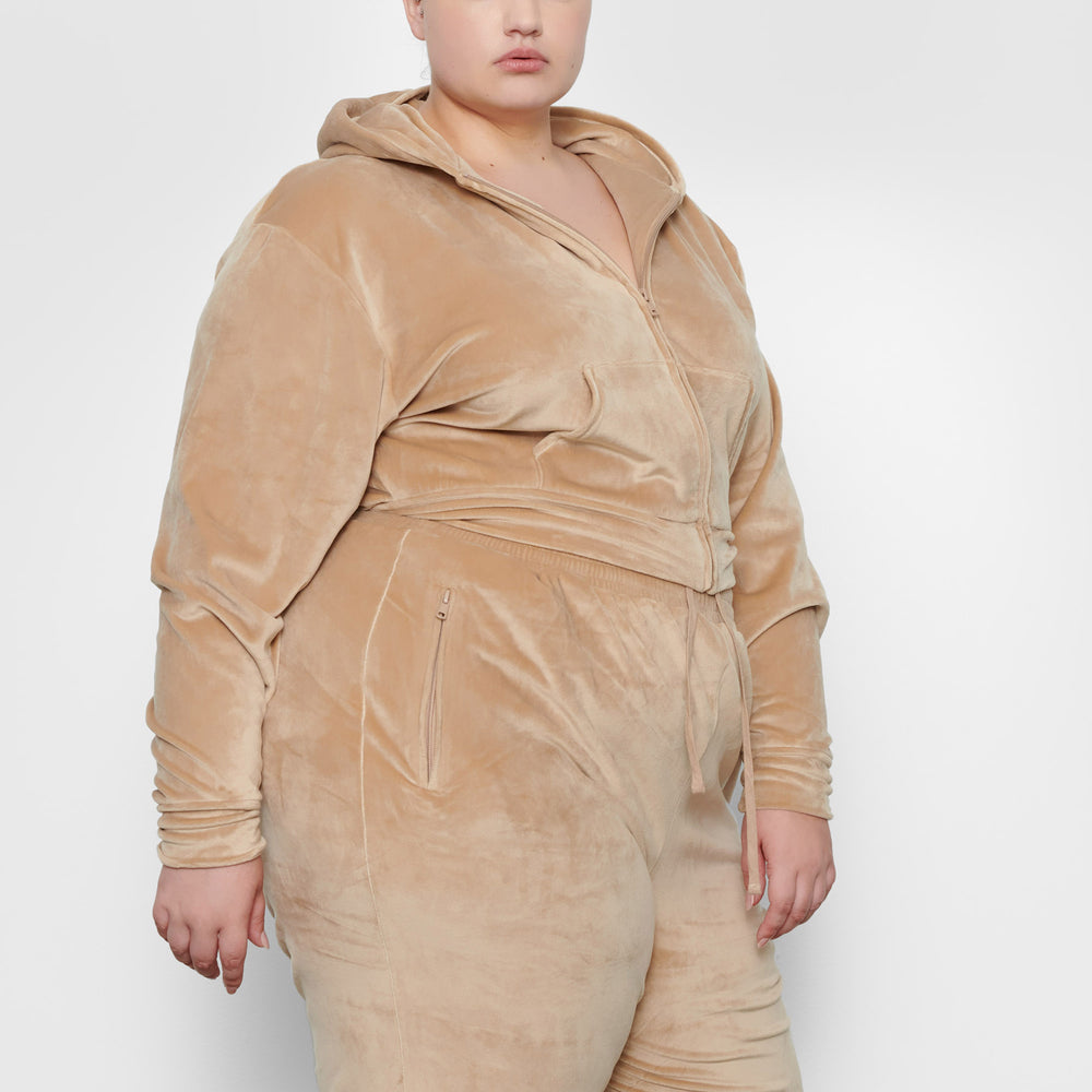 Skims VELOUR Hoodie Oranje | 63SKWLINP