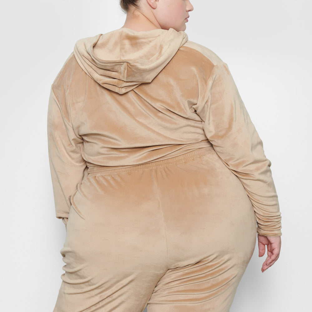 Skims VELOUR Hoodie Oranje | 63SKWLINP