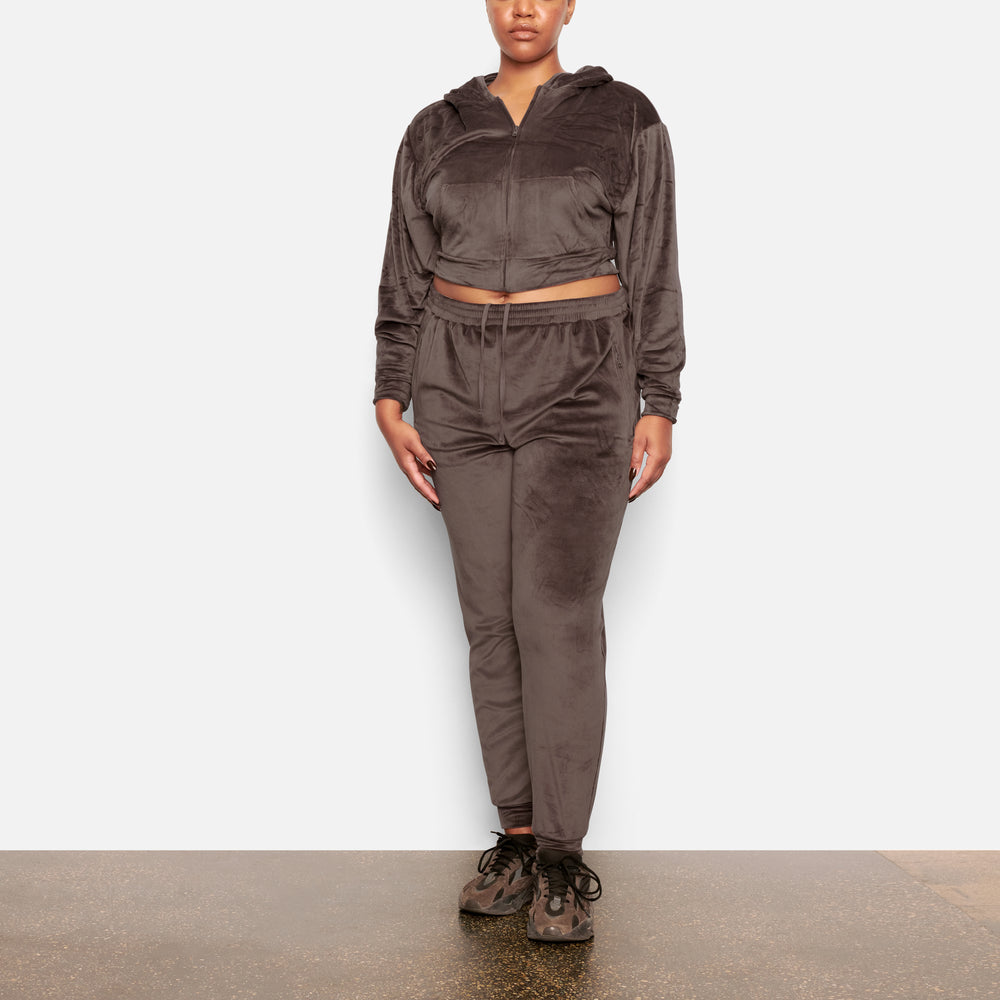 Skims VELOUR Joggers Paars Grijs | 09JGOUTBH