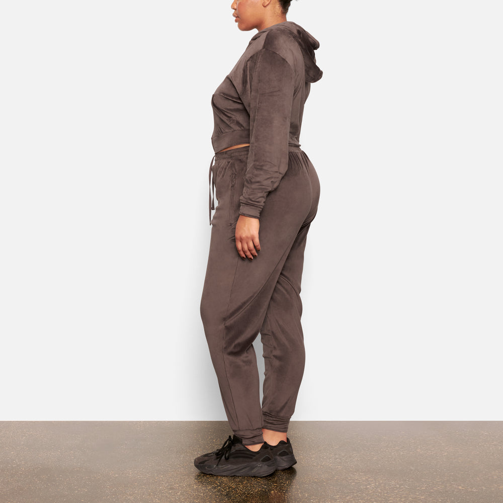 Skims VELOUR Joggers Paars Grijs | 09JGOUTBH