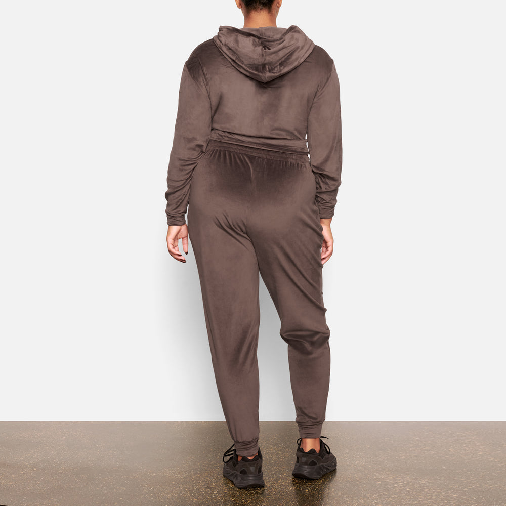 Skims VELOUR Joggers Paars Grijs | 09JGOUTBH