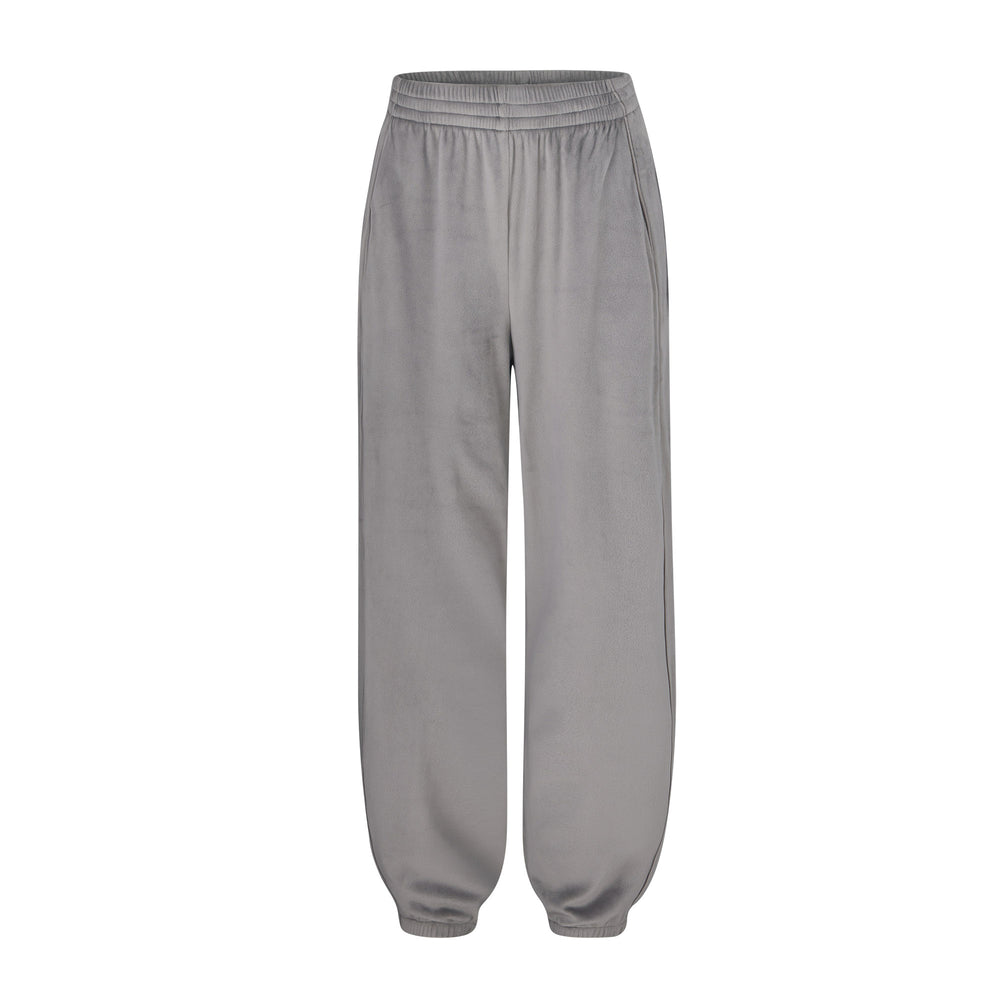 Skims VELOUR OVERSIZED Joggers Diepgrijs | 36CZSMWPG