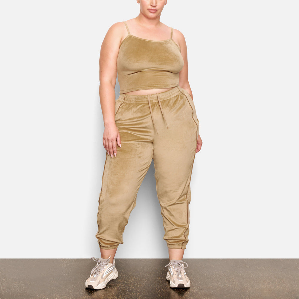 Skims VELOUR OVERSIZED Joggers Goud | 32PNWJRSB
