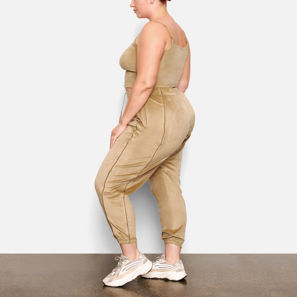 Skims VELOUR OVERSIZED Joggers Goud | 32PNWJRSB