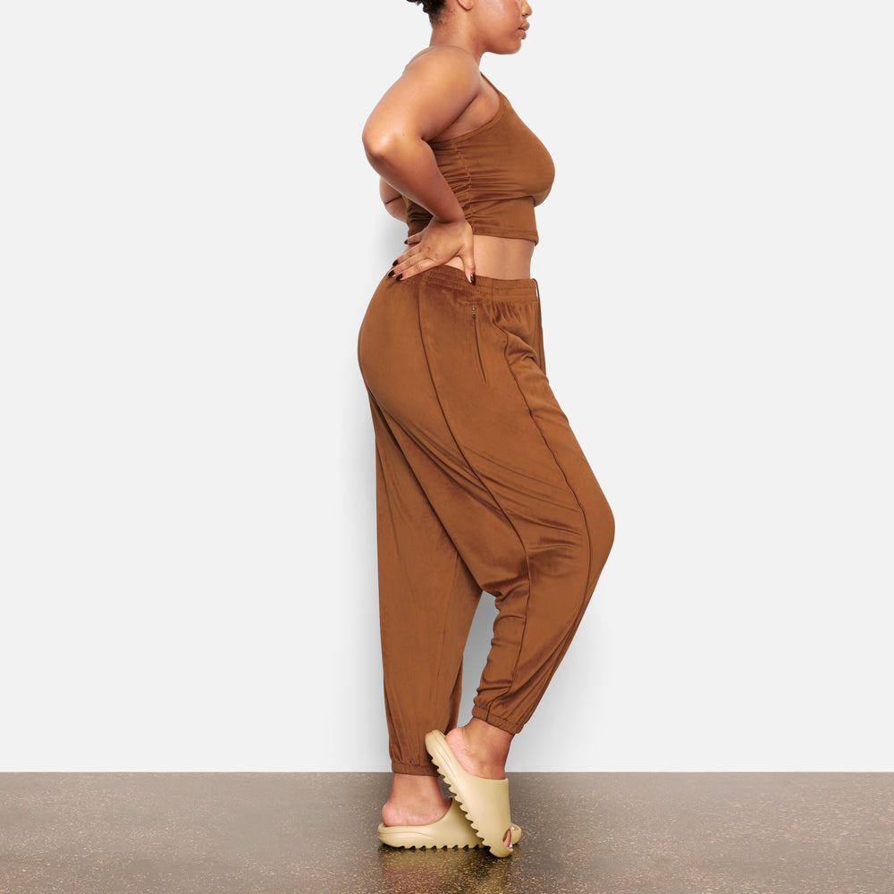 Skims VELOUR OVERSIZED Joggers Koper | 95YQFUICO